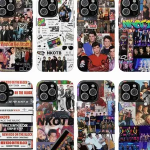 NKOTB phone case Compatible with iPhone X, 11, 12, 13, 14, 15, 16, 17 Series & Samsung Galaxy S21, S22, S23, S24, S25 Series