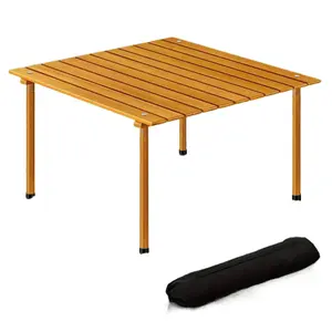 Lightweight folding table suitable for outdoor camping and picnics, portable and multifunctional, used for cooking, beach, picnic, and travel Tool Compact Foldable