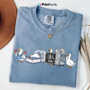 Comfort Colors Radiologic Technologist Goose T-shirt Funny X-ray Tech Tee Radiologic Technologist Ct Mri Goose Medical Gift - Printfamily