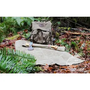 PNWBUSHCRAFT Waxed Canvas Ground Cloth /Hammock Chair