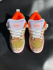 Men's Trendy Canvas Sneakers, Non Slip Sneakers, Anti-Slip Wear-Resistant, Casual Mid Top Lace-Up Trainer Shoes, All Seasons, Classic