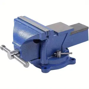 FlatNose Pliers with Anchor Tray Base 14kg Engineer Table Bench Vice Clamp Table Vice 8 Inch Bench Vise for Installation on The Workbench-2024