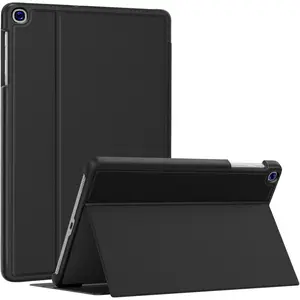 Galaxy Tab A 10.1 Case 2019, Premium Shock Proof Stand Folio Case, Multi- Viewing Angles, Soft TPU Back Cover for Samsung Galaxy Tab A 10.1 inch Tablet [SM-T510/T515/T517],Black