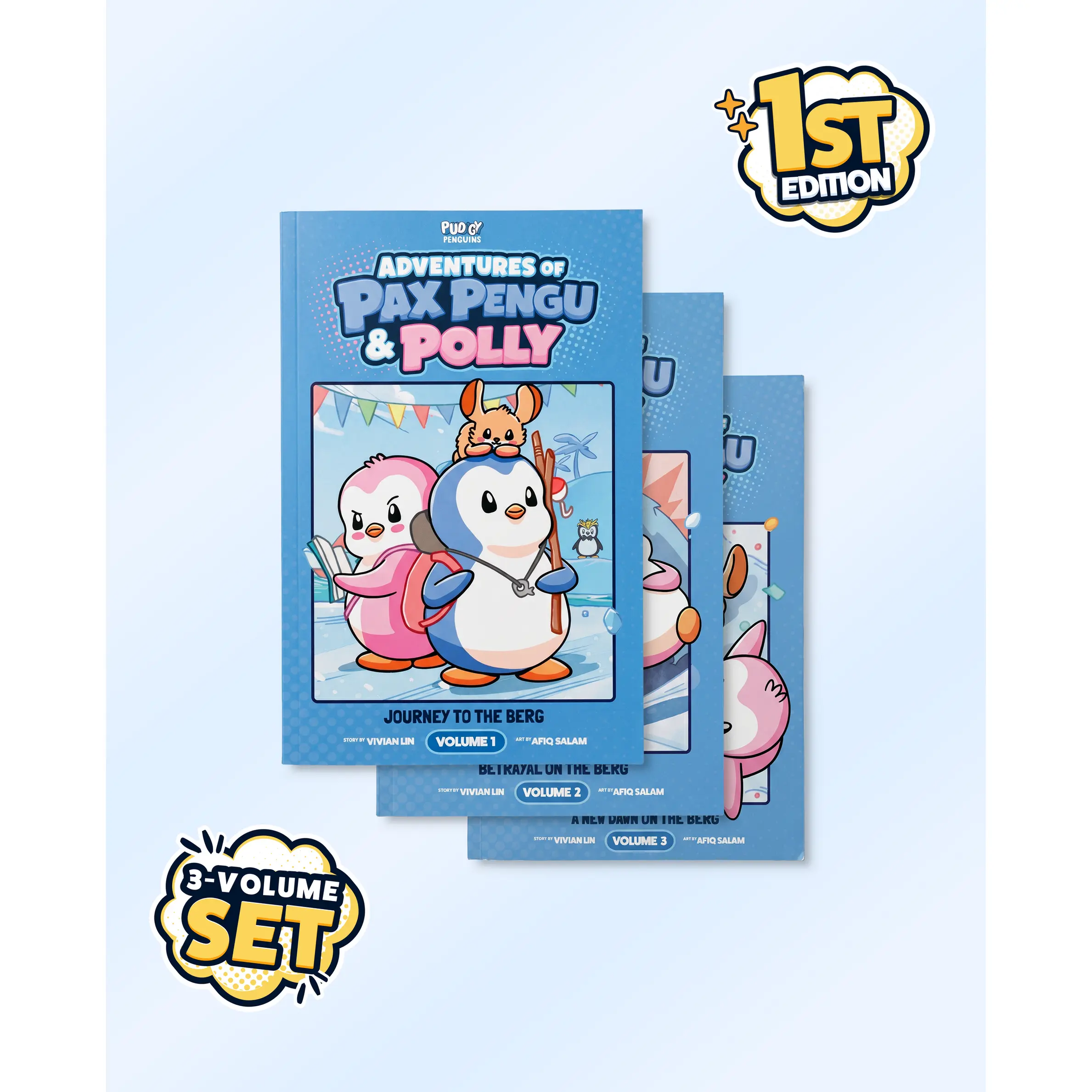 Adventures of Pax Pengu & Polly: Complete Trilogy