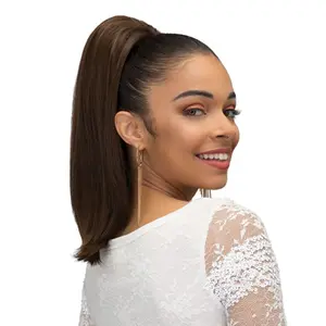 Janet Collection Ponytail Noir Drawstring Cherry D/S