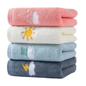 4Pcs Bathroom Hand Towels Set Soft Hand Towel Soft Cotton Towel Highly Absorbent Hand Towel, Hand Towels for Bath,Kitchen, Face, Gym and Spa, Size 14 x 29inch (Pink/Gray/Green/White) - Home Improvement.