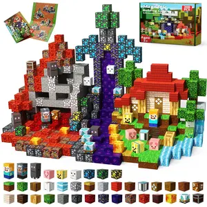 Magnetic Building Blocks 200PCS Construction Set, STEM Montessori Sensory Toys for Kids Ages 4-8, Magnetic Blocks Toy for Boys Girls, Christmas Birthday Gift mothersdaygift, Sensory Stuff, Kids Toys