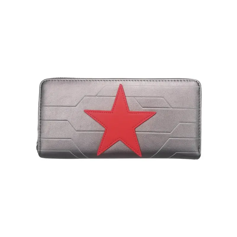 Loungefly Marvel Winter Soldier Cosplay Zip-Around Wallet