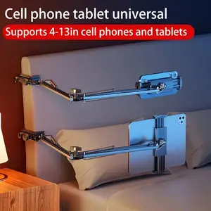 1pc an Extended Desktop Stand, a Long-Arm Tablet Holder, Designed for Bedside Tablet Mounting for Ipads And Smartphones – a Convenient Phone Cradle Featuring a Mechanical Cantilever Design, an Adjustable Tablet Holder, a Rotating Tablet Stand