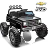 JOYRACER Licensed Chevrolet Cheyenne 24V 4WD 800W Motor Ride-On Toy Truck for 3-8/6-8 Years Boys & Girls, 4Wheeler with Remote Control, Bluetooth MP3 Player, Batteries, LED Lights, Decoration Streamer, Ride on Wheels, 135 lbs Capacity Cool Gifts for Kids