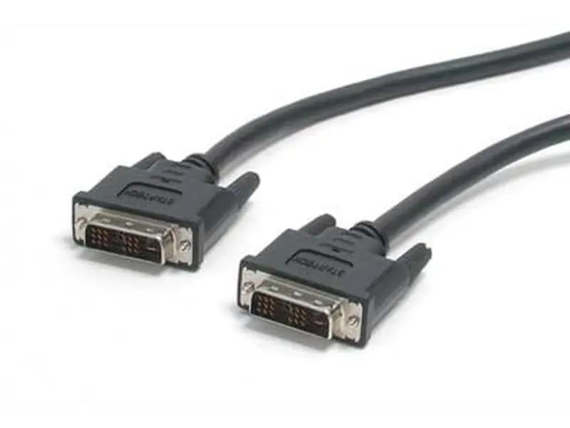 Startech DVIDSMM15 15 ft DVI-D Single Link 18 Pin Digital-Only Video Cable - Audio & Video Accessory, Secure Connector, Plug-and-Play, LCD Device Compatibility, Crystal-Clear Presentations, Lifetime Durability, System Adapters & Cables Accessory
