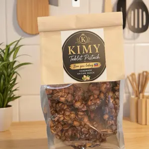 Kimy Haitian Tablet Pistach - Traditional Peanut Brittle Snack