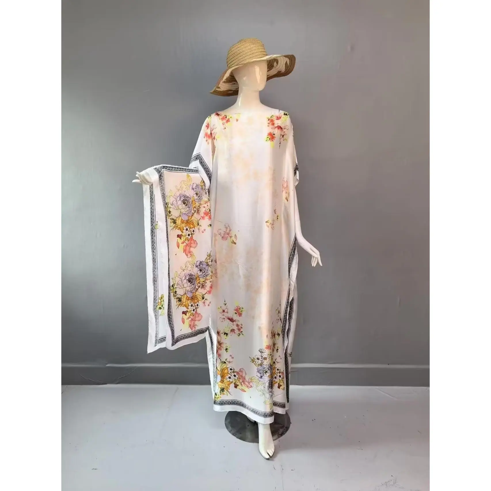 Blooming Flowers White