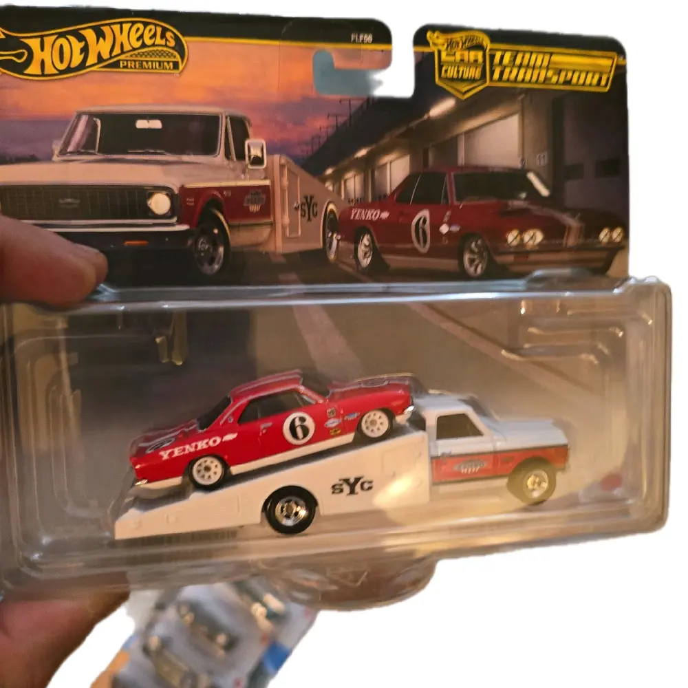 "Hot Wheels Team Transport Yenko '66 Corvair + '72 Ramp Truck " hoth weels