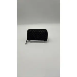 Pre-owned GUCCI Leather Luxury Bags & Accessories Micro guccissima Zippy Long Wallet, Black Date Code: 449391493075C. Entrupy ID: K94YB7T. CHICAGO