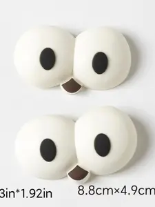 Cute 3D Eye Shoe Decorations for Boys and Girls, Fun Sandal Slippers Accessories 8cm/3.14inch, Perfect Gift for Kids, Gift Idea