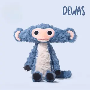 Monkey buddy plush toy, funny figurine, doll, ragdoll,The best gift for friends, Christmas gifts  girl companion for sleeping, pillow.