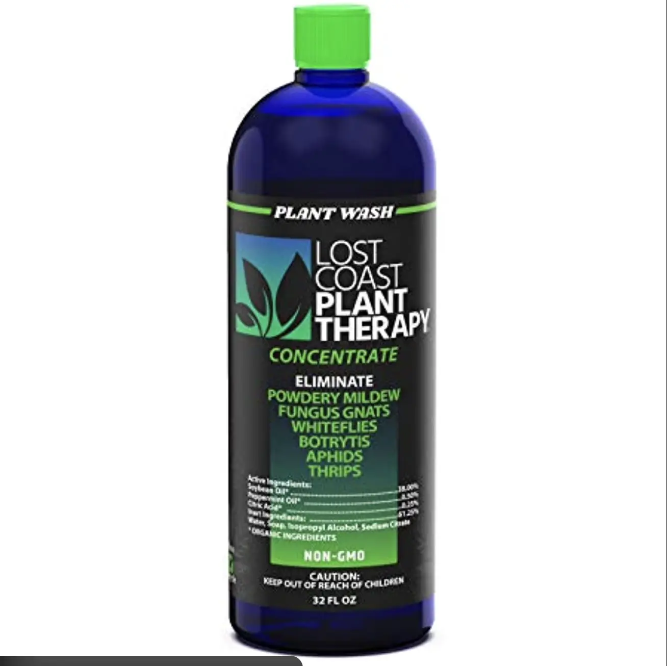 Lost Coast Plant Therapy Plant Wash - 3-in-1 Natural Insecticide, Fungicide & Miticide Concentrate
