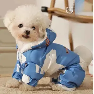 Dog Winter Jackets Waterproof Parkas for Dogs Splash-proof Puppy Clothes