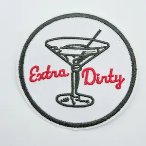 Extra Dirty Embroidered HAT/POCKET Patch
