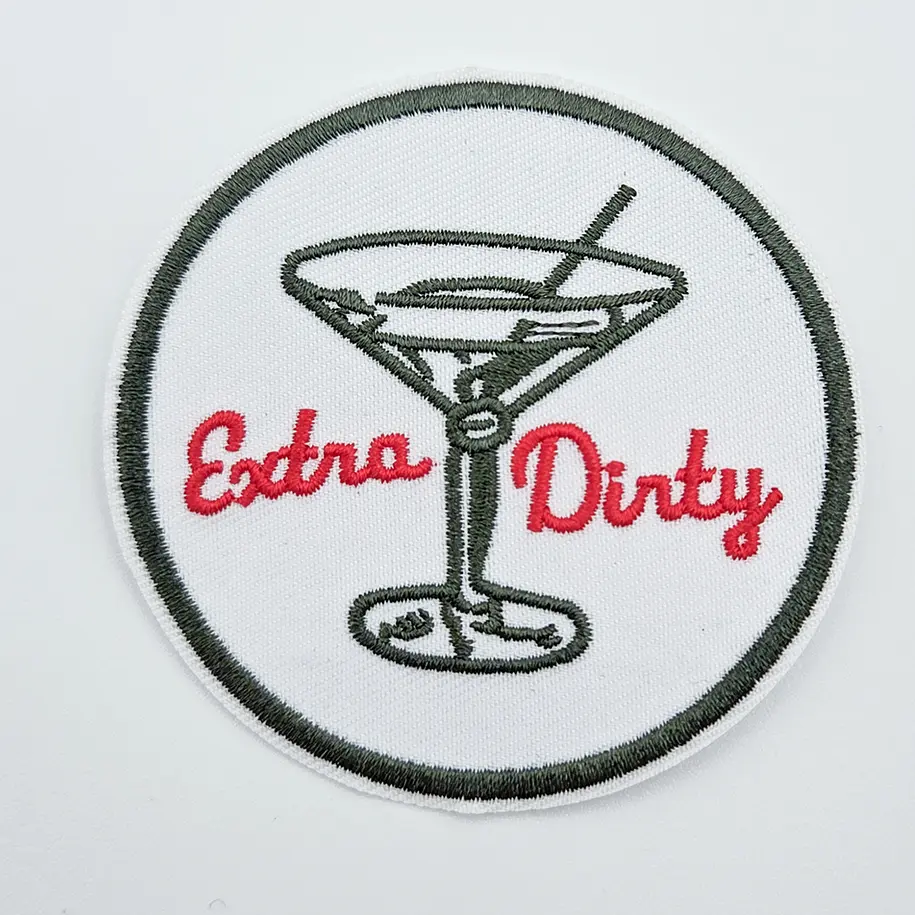 Extra Dirty Embroidered HAT/POCKET Patch