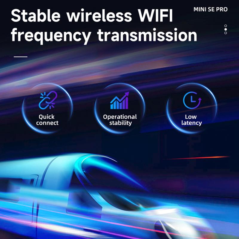 2-in-1 Wireless CarPlay & Android Auto Adapter, Plug & Play CarPlay Dongle Converts Wired to Wireless, Fast Auto-Connect, No Delay, Compact Design for iPhone & Android with USB/USB-C Port(Black)