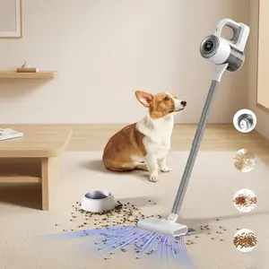 Multi-Function High-Power Cordless Handheld Vacuum Cleaner, Up to 15Kpa, 3-in-1 Automatic Spiral Deep Clean-Long Handle,Perfect for Hardwood, Ceramic, Tile Floors-Home, Office, Bedroom, Living Room Cleaning |   Durable Body Handheld,