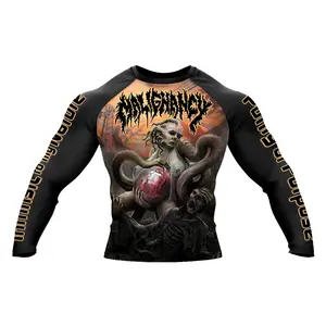 MALIGNANCY “...Discontinued” Long Sleeve Rashguard