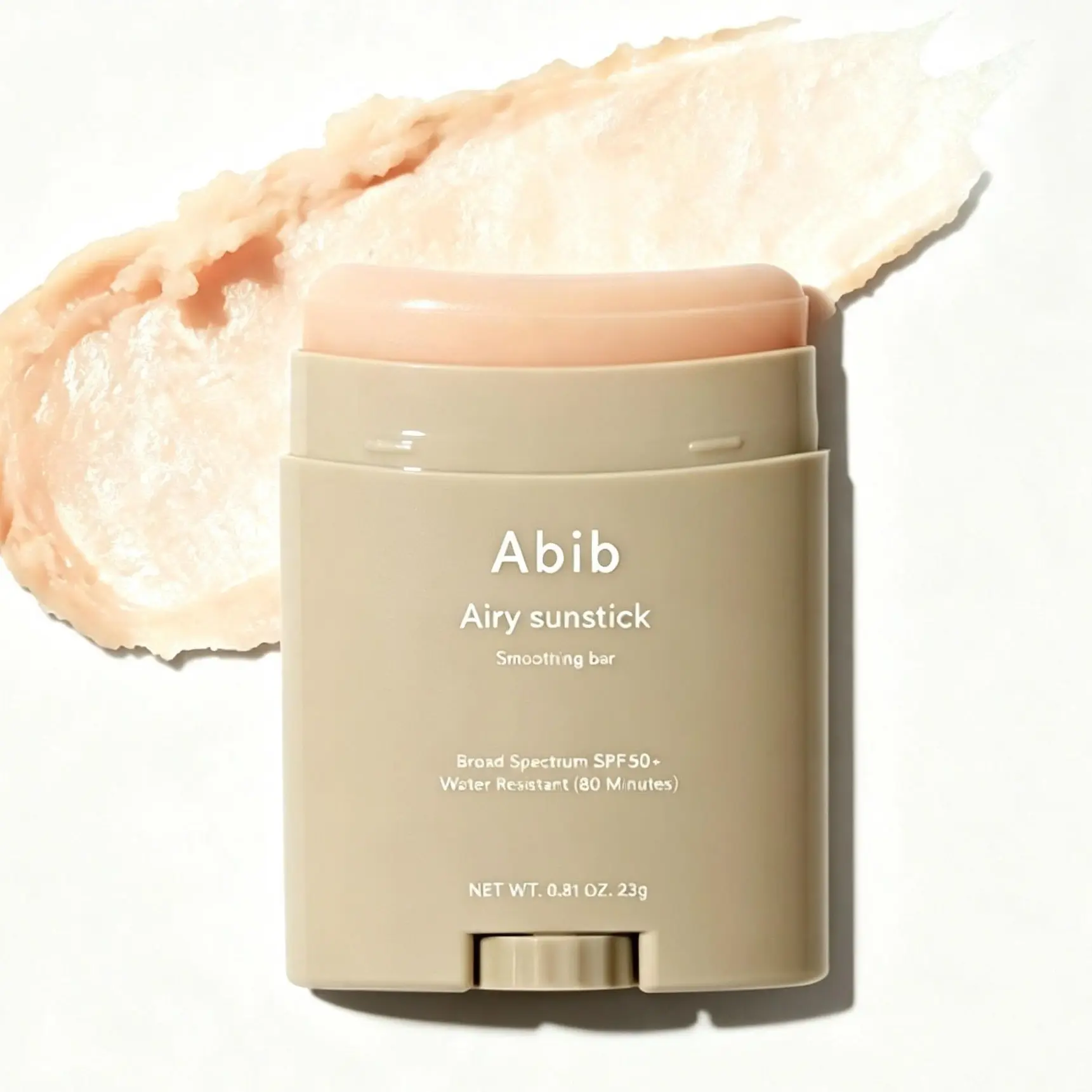 [Abib] Airy Sunstick SPF50+ PA++++ | Korean Sunscreen Stick for Face & Body | Lightweight Matte Finish | Non-Sticky Daily UV Protection | K-Beauty Sun Care