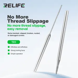 RELIFE XT1 Alloy Piercing And Sliding Drill Bit Quickly Remove The Slipped Screws Without Damaging The Frame Phone Repair Tool