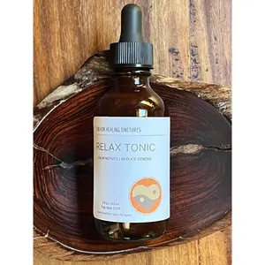 Relax tonic herbal tincture to promote relaxation