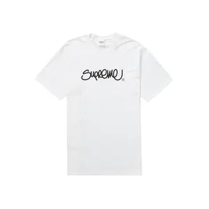 Supreme Men's Handstyle Tee White, from StockX