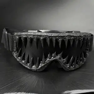 Oversized Skeleton Skull Dripping Liquid Mask Asymmetrical Handmade Vintage Bohemian Party Eyewear Unisex TPU PVC Copper Alloy Plastic Preppy Style Photography Use Anti-Fatigue Design Barrette Es Eye Catching Light Eco Friendly Sunes Sk Reading Makeup