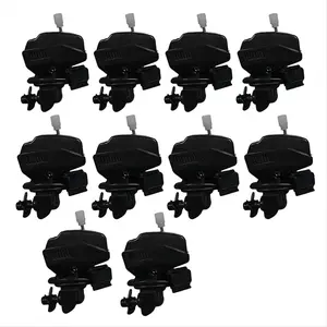 10PCS Boat Motor Coffee Stirrer, Stainless Steel Clip Drink Mixer, Novelty Miniature Boat Engine