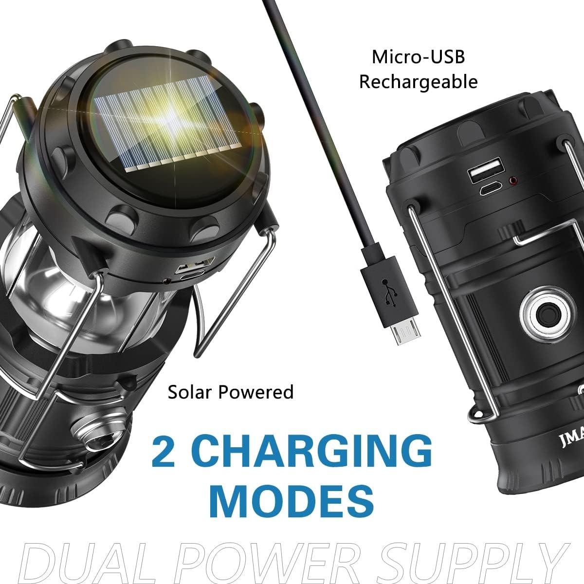 4 Pack Solar Camping Lantern, USB Rechargeable Bright LED Tent Light,IPX4 Waterproof Multifunctional Portable Outdoor Emergency Lamp with Adjustable Brightness,Hanging Hook Design,Ideal Survival Gear for Hiking Fishing Backpacking,Perfect Holiday Gift 4 Pack Solar Camping Lantern, USB Rechargeable Bright LED Tent Light,IPX4 Waterproof Multifunctional Portable Outdoor Emergency Lamp with Adjustable Brightness,Hanging Hook Design,Ideal Survival Gear for Hiking Fishing Backpacking,Perfect Holiday Gift