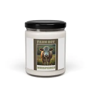 Farmers Wife Soy Candle, Handmade Farmhouse Decor Candle, Natural Aromatherapy Gift, Rustic Scented Candle, Home Fragrance Candle, Farm Life Cozy