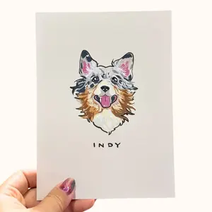 Mini Pet Portrait Painting