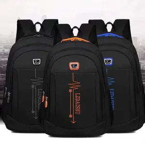 Men's backpack is a must-have for travel, with a campus style student backpack. It is easy to carry and can hold laptops. It is a simple commuting bag