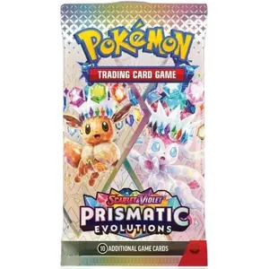 Pokemon TCG: Scarlet & Violet Prismatic Evolutions Booster Pack (top chase)