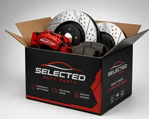 Front Brake Kit for 2011-2019 Chevrolet Silverado 2500/3500 HD & GMC Sierra 2500/3500 HD | Drilled & Slotted 14" Rotors with Ceramic Brake Pads | Heavy Duty Brake Upgrade Kit