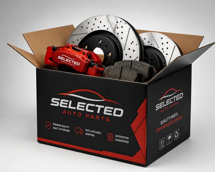 Front Brake Kit for 2011-2019 Chevrolet Silverado 2500/3500 HD & GMC Sierra 2500/3500 HD | Drilled & Slotted 14" Rotors with Ceramic Brake Pads | Heavy Duty Brake Upgrade Kit