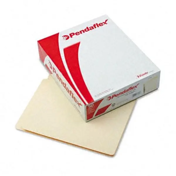 Esselte Pendaflex 13160 Laminate Folders with 2 Fasteners Straight Cut End Tab 11 Point Ltr MLA 50/Bx