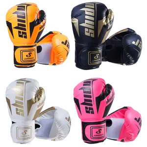 Boxing gloves, adult professional training boxing gloves, men's and women's sparring sandbag combat gloves, Muay Thai fighting children's gloves