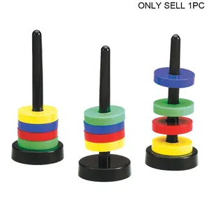 Trending Kids Magnetic Color Sorting Stacking Toy, Montessori Magnetic Ring Stacker Game, Fun Early Learning Magnet Exploration & Color Recognition Activity for Toddlers & Sensory Play