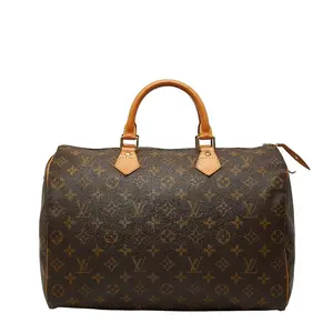 Pre-owned Louis Vuitton Canvas Tote Bags Speedy35 Monogram Handbag