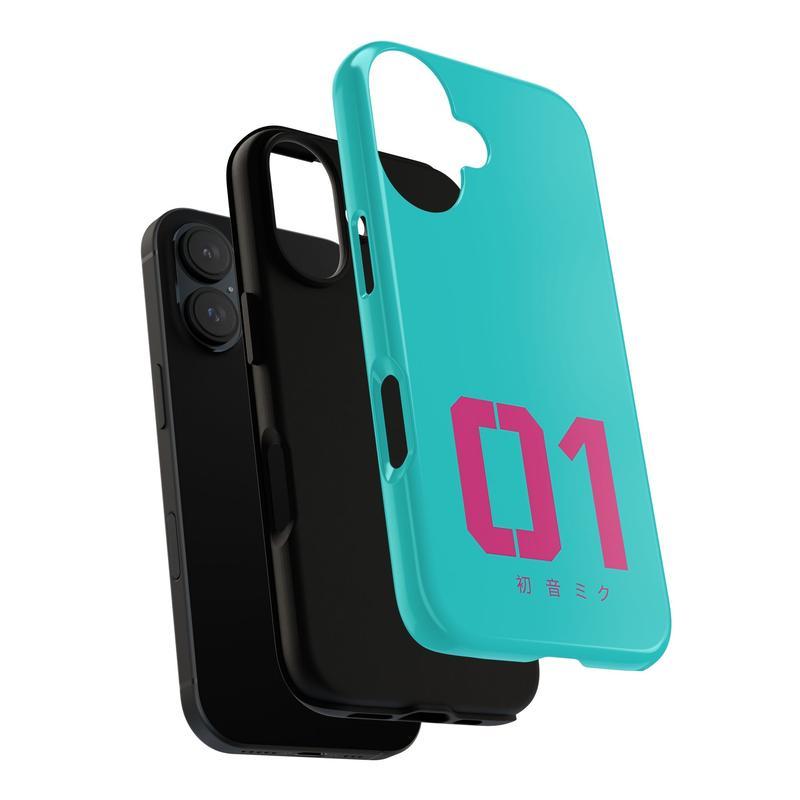 Hatsune Miku 01 Glossy Tough iPhone Case - Vibrant Vocaloid Design Premium Protection Suitable for iPhone 17/16/15/14/13/12/11 Pro Max/Plus and  Samsung Galaxy S23FE/22/23/24/25