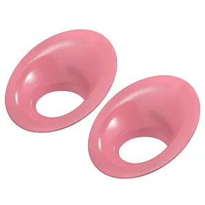 2pcs Front Foglights Covers Trim for Dodge Challenger 2015-2020 ABS Fog Light Ring Trim Decorative Cover Exterior Car Accessories