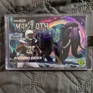 Pro-Look Painted Mammoth Antonio Gates Tight End Trading Card Series 2025