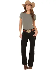 Wrangler Women's Mid Rise Bootcut Jeans - 1009Mwzbk