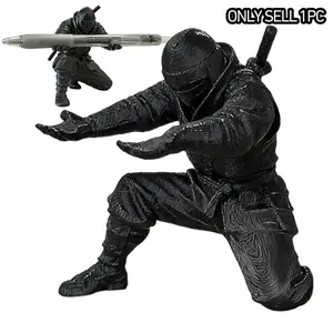 Ninja Pen Holder, Stylish Desk Organizer, Holds Ballpoint Pens, Perfect for Office Decor, Unique Ninja Warrior Design, Fashionable Touch, Stationery Organizer, Office Desk Accessories, Desk Supplies